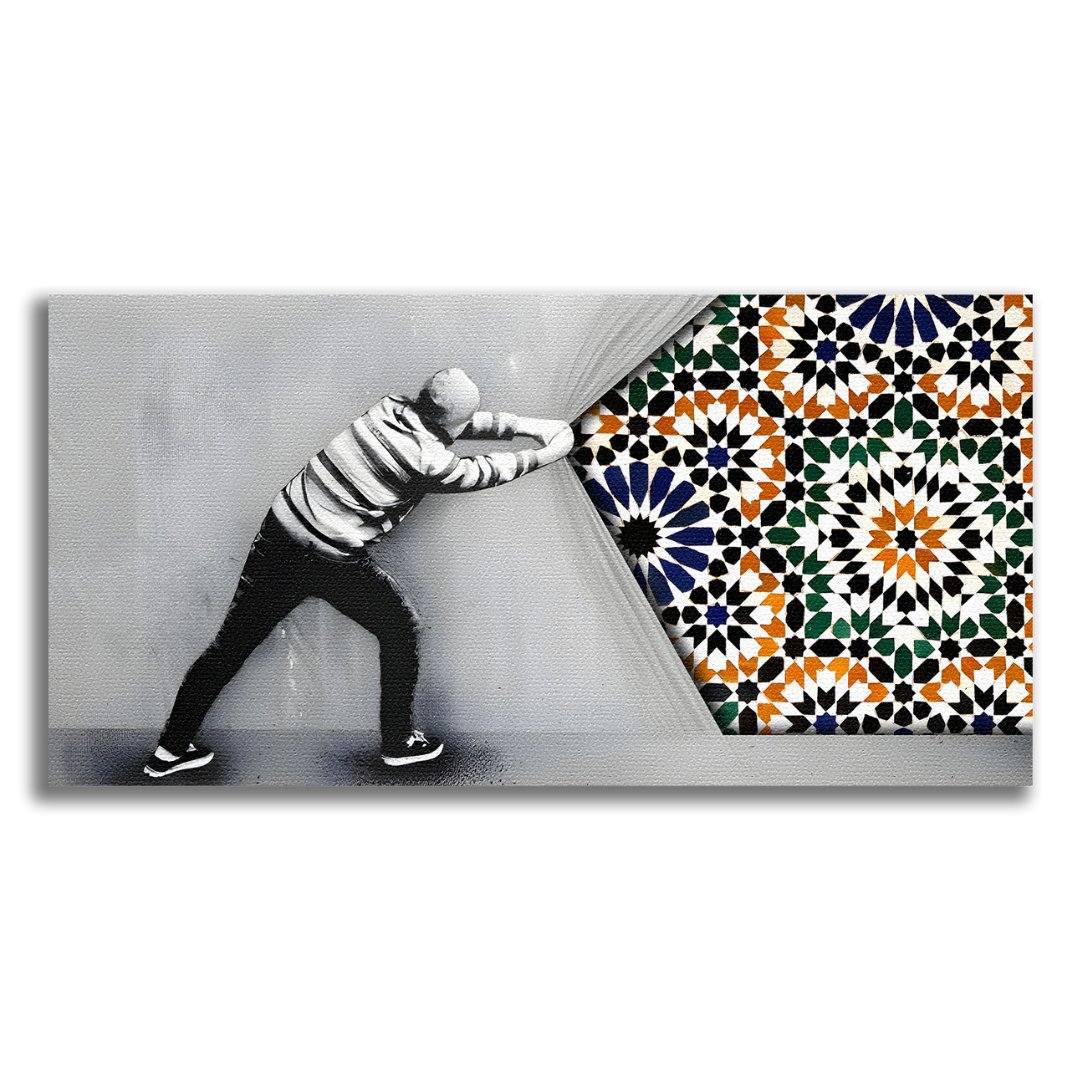 Tableau décoratif - Mur marocain - kolors brand