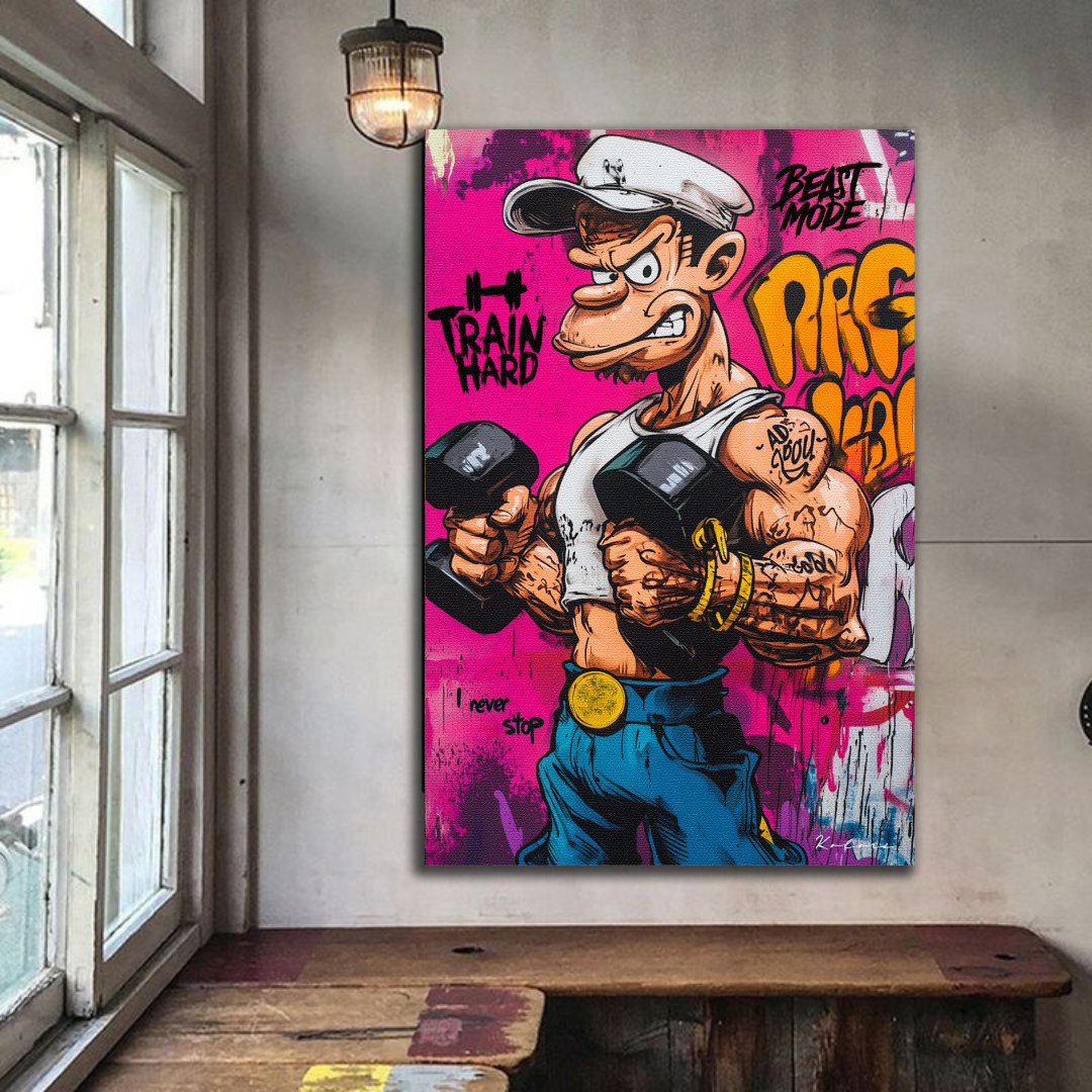 Tableau décoratif - Ne jamais s'arrêter - kolors brand