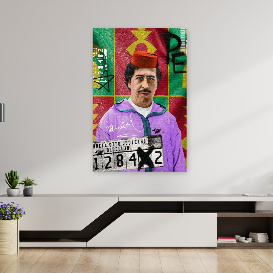 Tableau décoratif - Pablo au Tarbouch - kolors brand