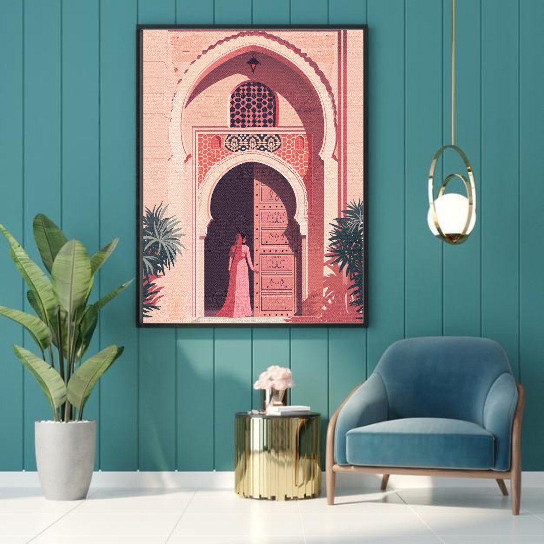 Tableau décoratif - Porte des mystères - kolors brand