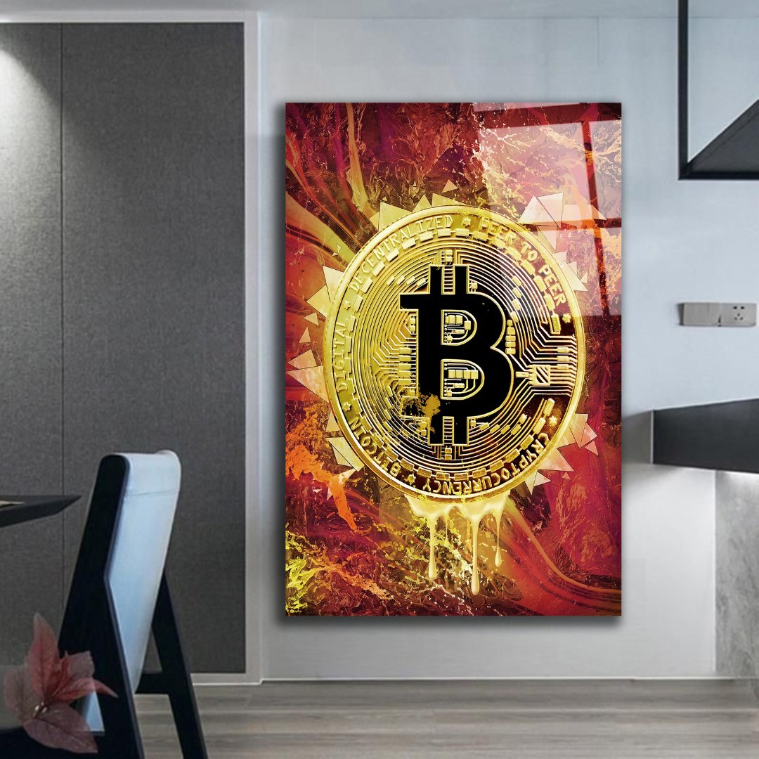 Tableau décoratif - Puissance BTC - kolors brand