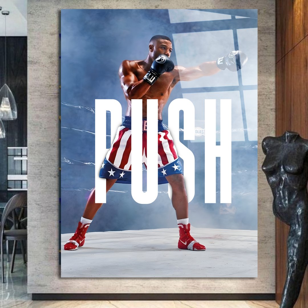 Tableau décoratif - PUSH - kolors brand