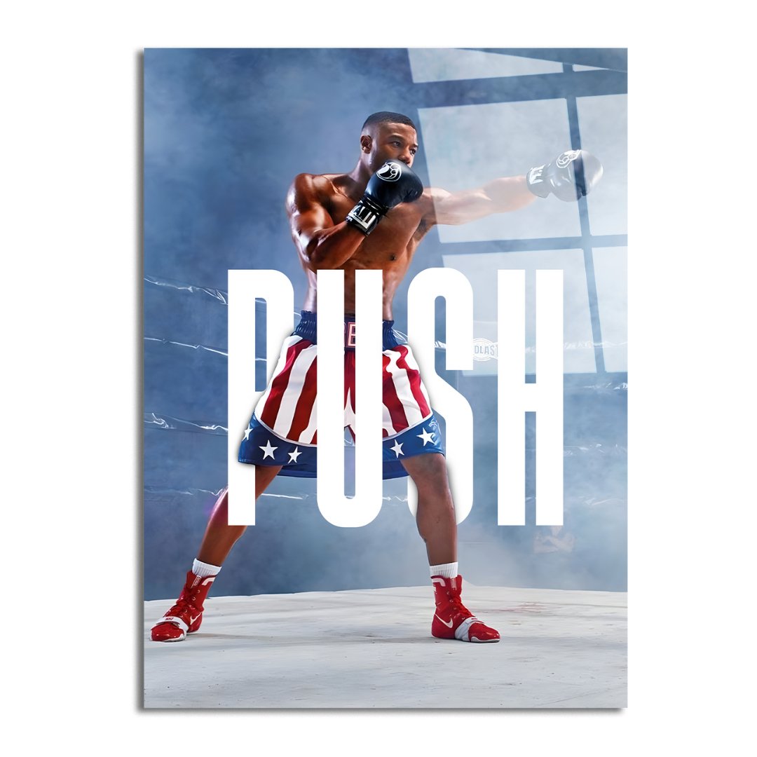 Tableau décoratif - PUSH - kolors brand
