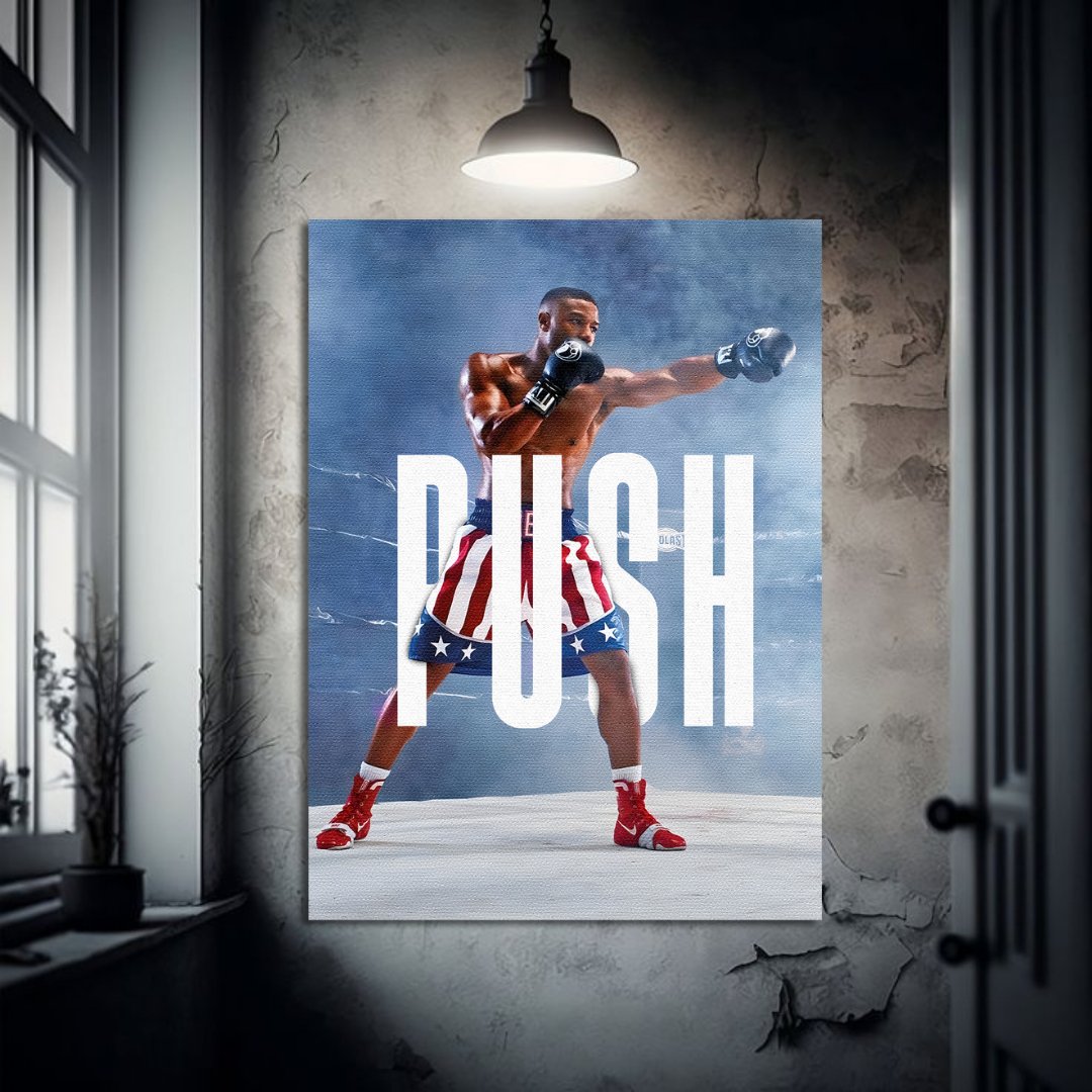 Tableau décoratif - PUSH - kolors brand