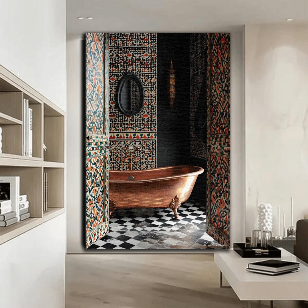 Tableau décoratif - Refuge de Luxe Marocain - kolors brand