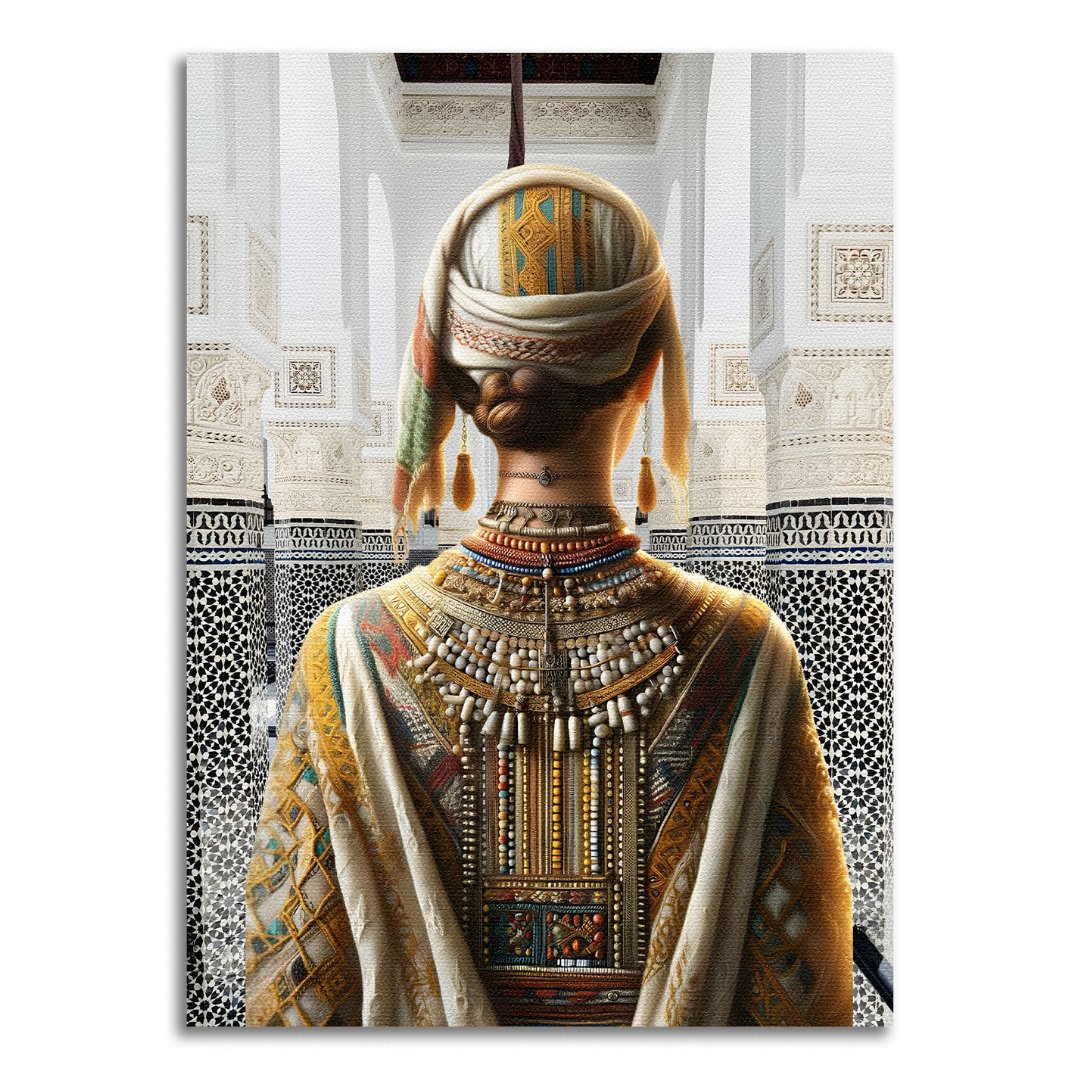 Tableau décoratif - Riad marocain - kolors brand