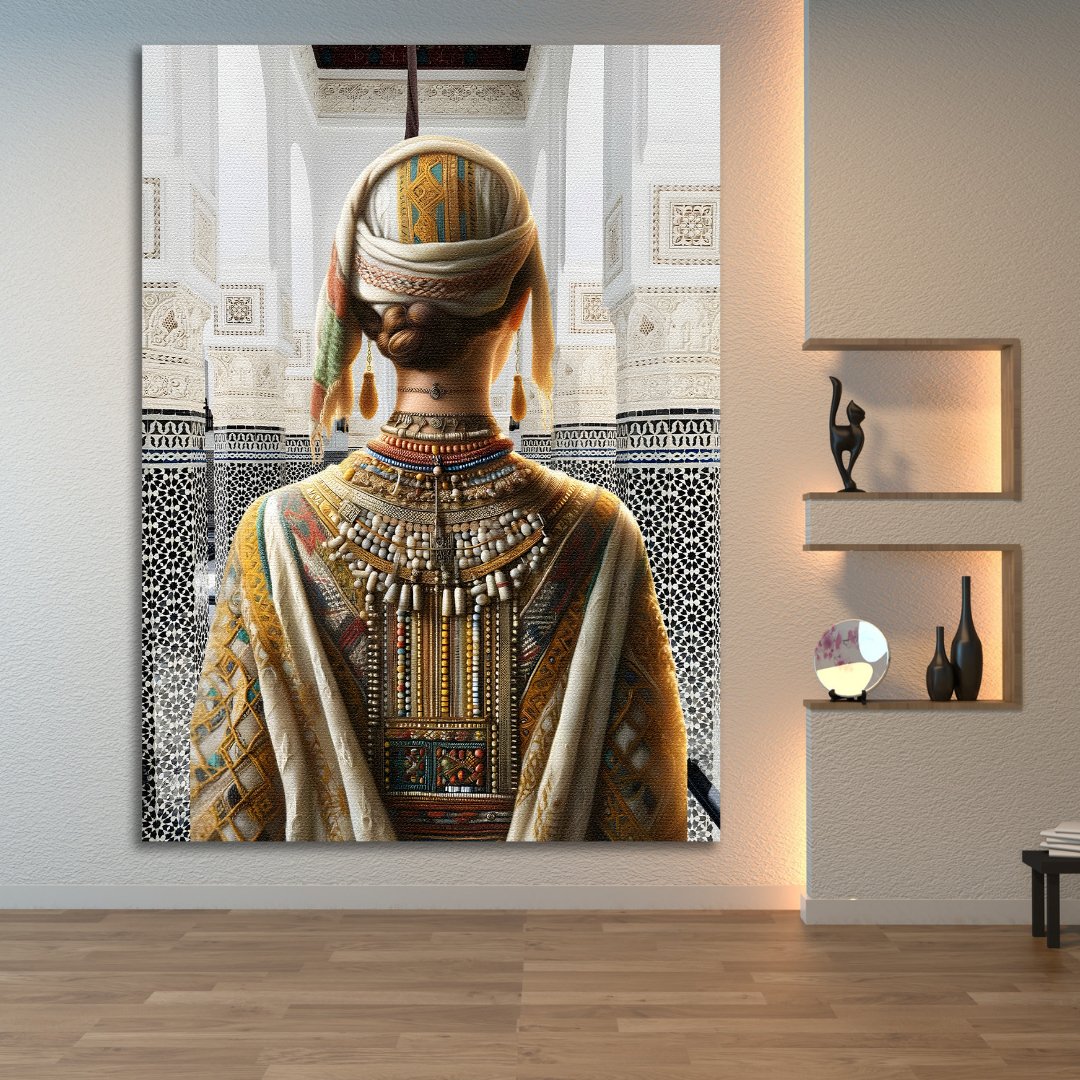 Tableau décoratif - Riad marocain - kolors brand