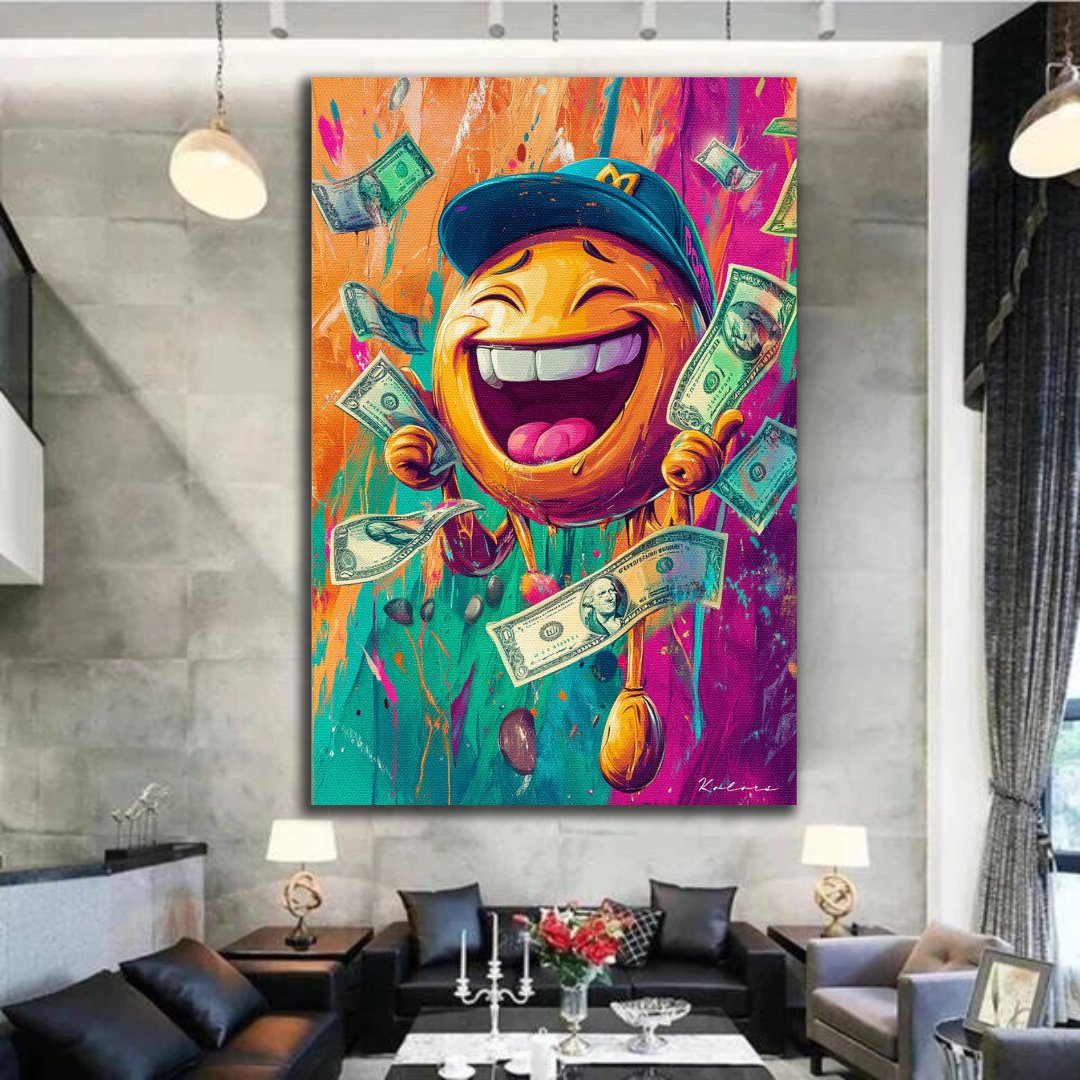 Tableau décoratif - Rich Emoji - kolors brand