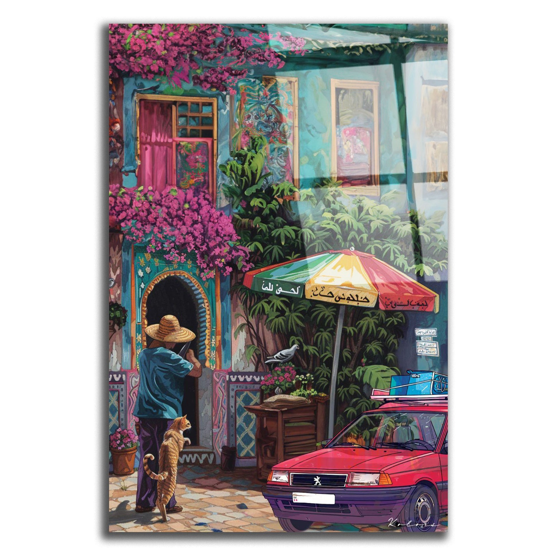 Tableau décoratif - Ruelle sereine - kolors brand