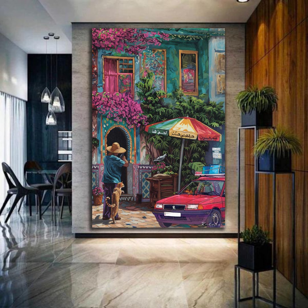 Tableau décoratif - Ruelle sereine - kolors brand