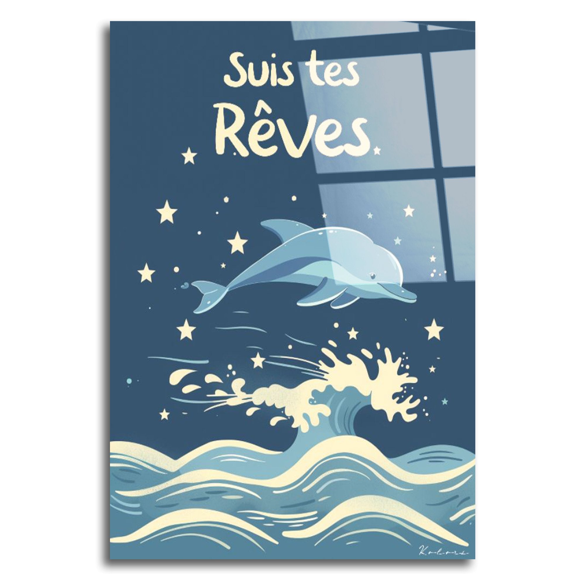 Tableau décoratif - Suis tes rêves - kolors brand