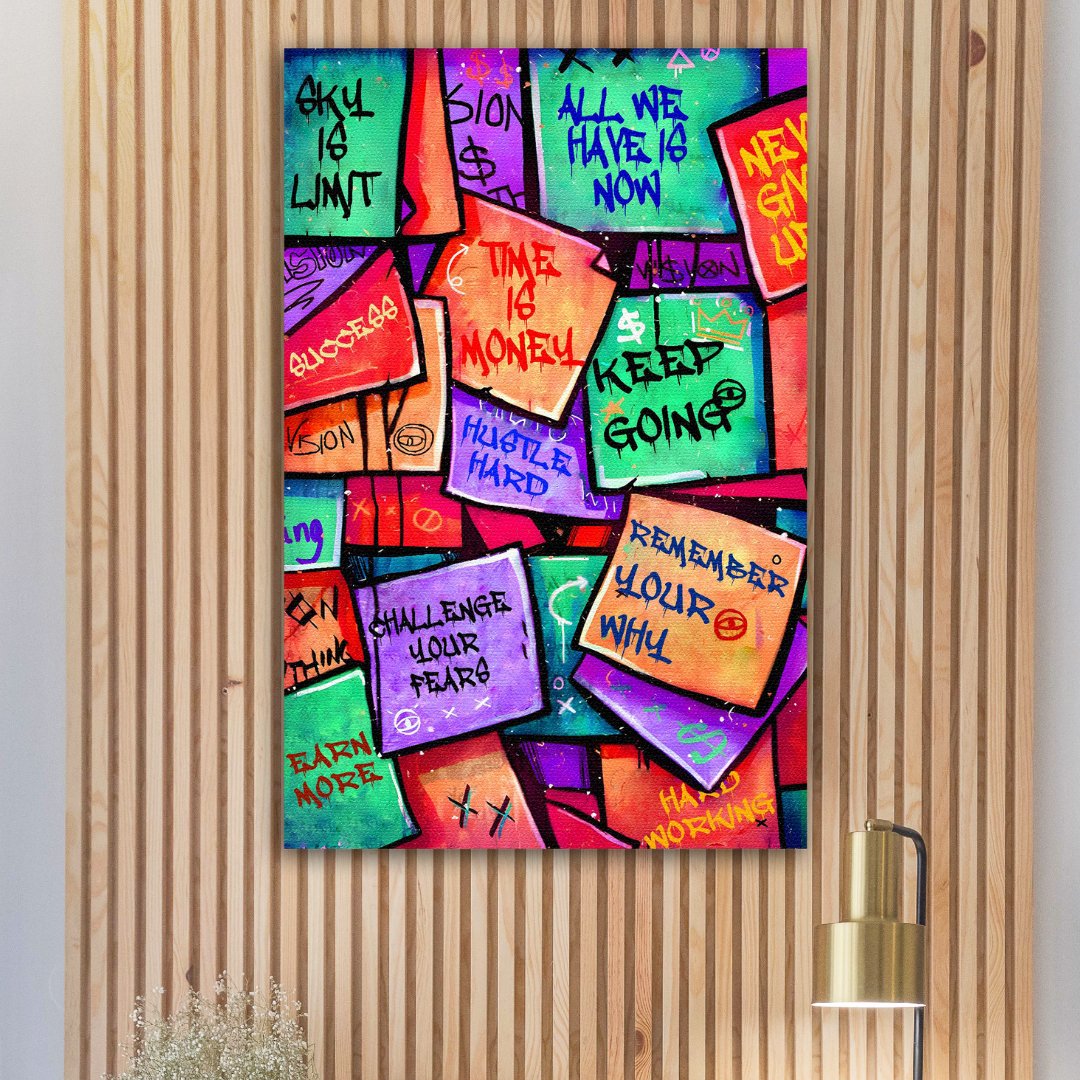 Tableau décoratif - Tableau de motivation - kolors brand