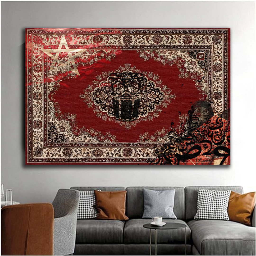 Tableau décoratif - Tapis Rouge Impérial - kolors brand