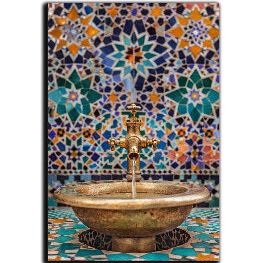 Tableau décoratif - Tranquillité Marocaine - kolors brand