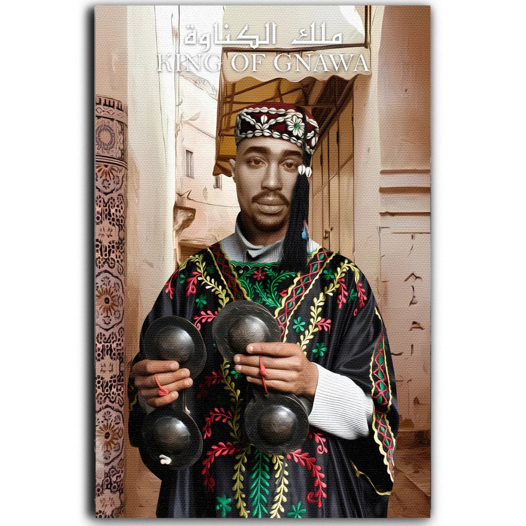 Tableau décoratif - Tupac Lgnawi - kolors brand