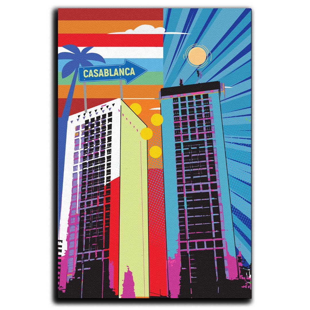 Tableau décoratif - Twin center pop art - kolors brand