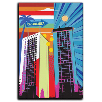 Tableau décoratif - Twin center pop art - kolors brand