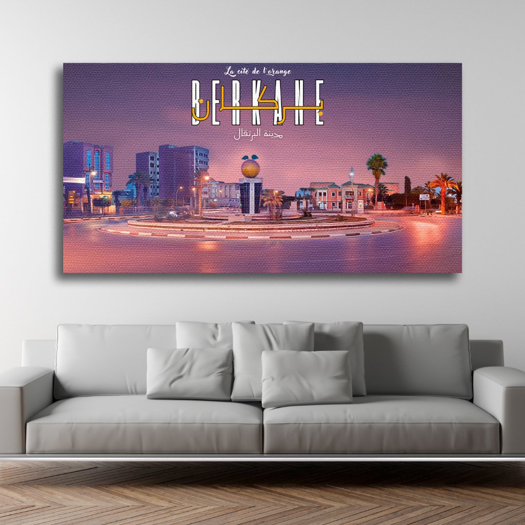 Decorative painting - City of Agadir