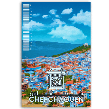 Tableau décoratif - Ville de Chefchaouen - kolors brand