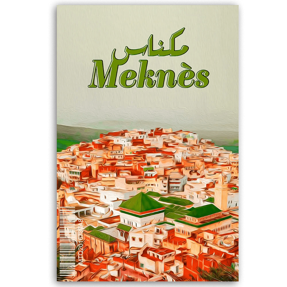 Tableau décoratif - Ville de Meknès - kolors brand