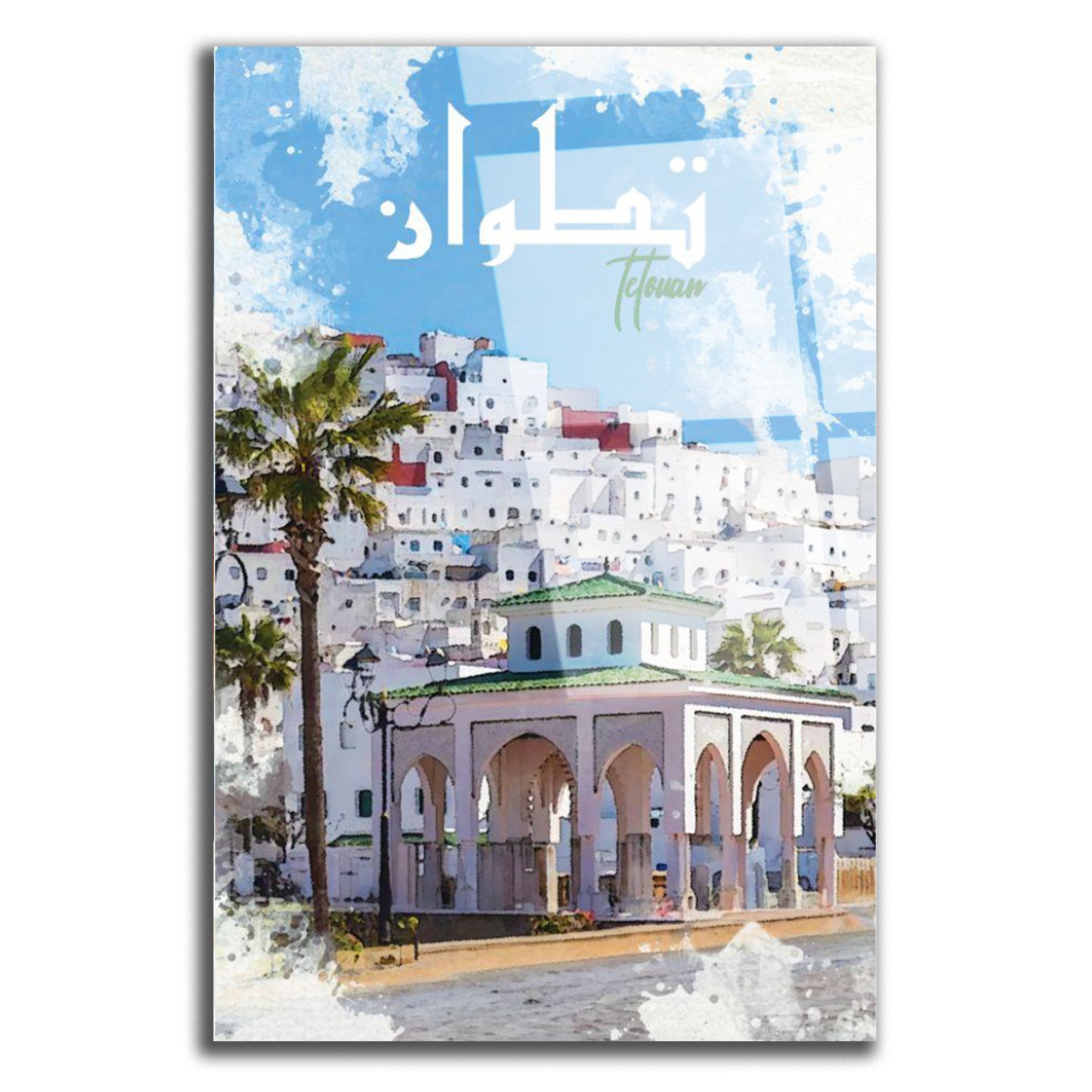 Tableau décoratif - Ville de Tétouan - kolors brand