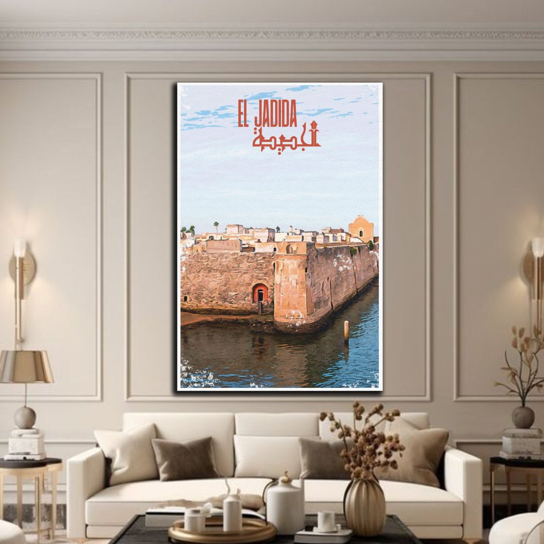 Tableau décoratif - Ville d'El Jadida - kolors brand