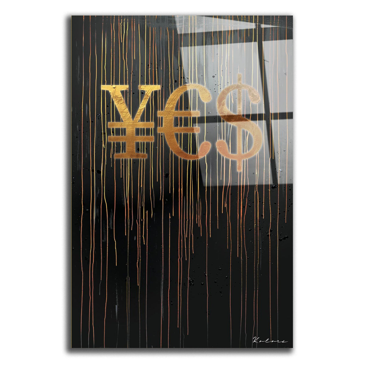 Tableau décoratif - Yes - kolors brand