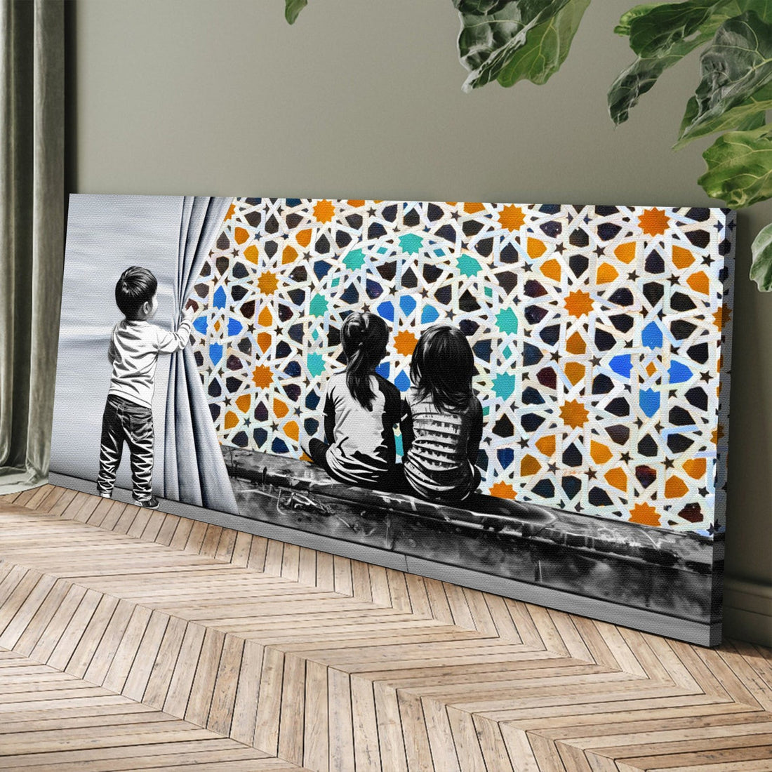 Tableau décoratif - Zellij View - kolors brand