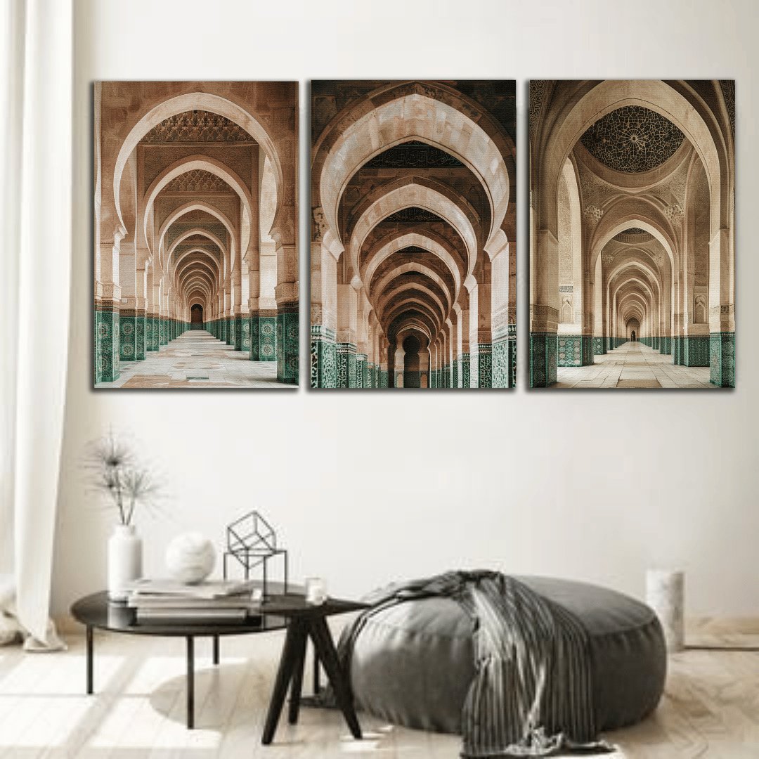 Tableaux décoratifs Pack - Arches Marocaines en Harmonie - kolors brand