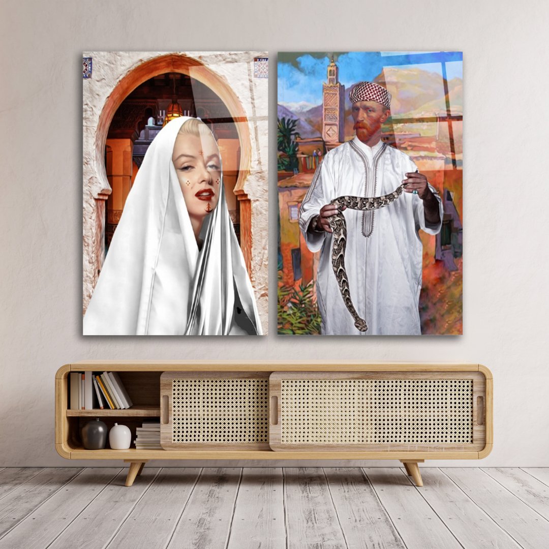 Tableaux décoratifs Pack - Duo marocain Van & Monroe - kolors brand