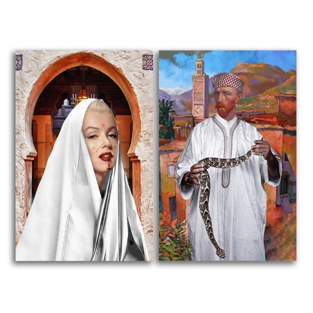 Tableaux décoratifs Pack - Duo marocain Van & Monroe - kolors brand