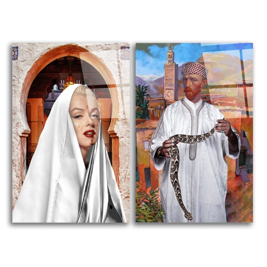 Tableaux décoratifs Pack - Duo marocain Van & Monroe - kolors brand
