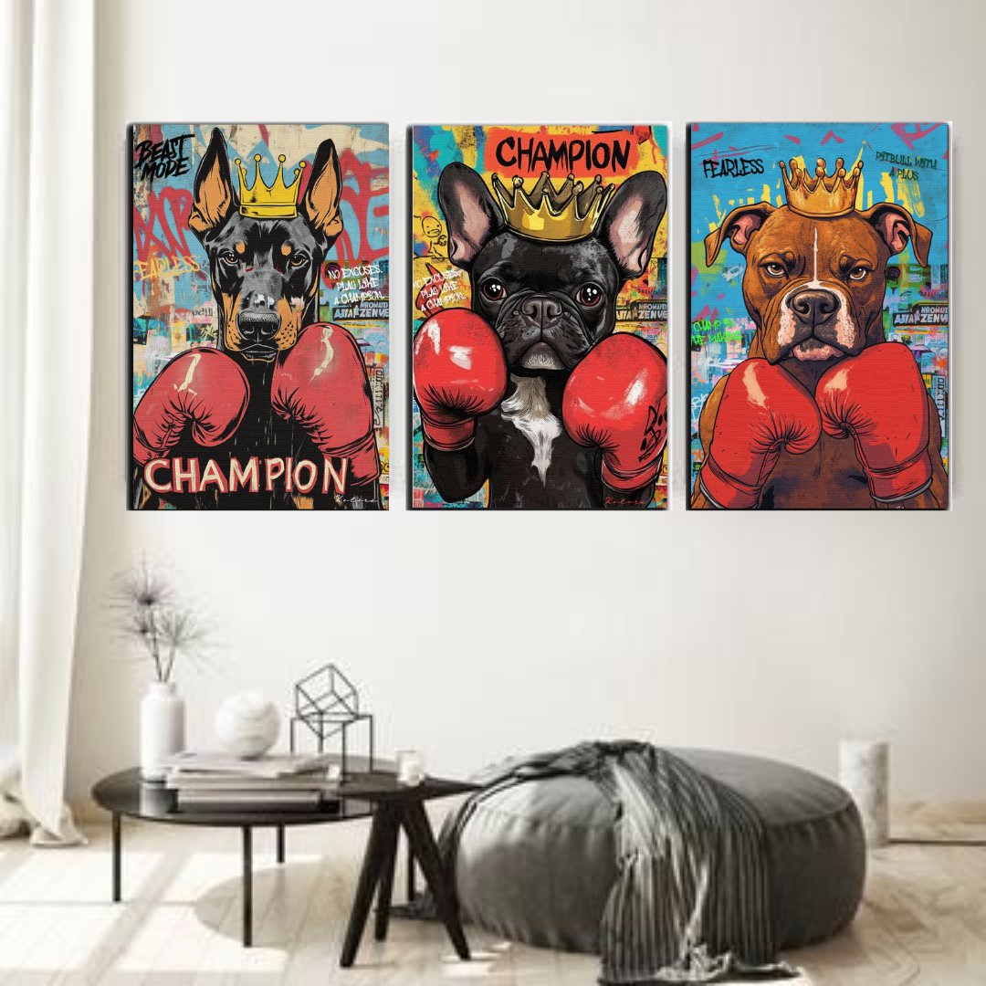 Tableaux décoratifs Pack - Fier et Puissant - kolors brand