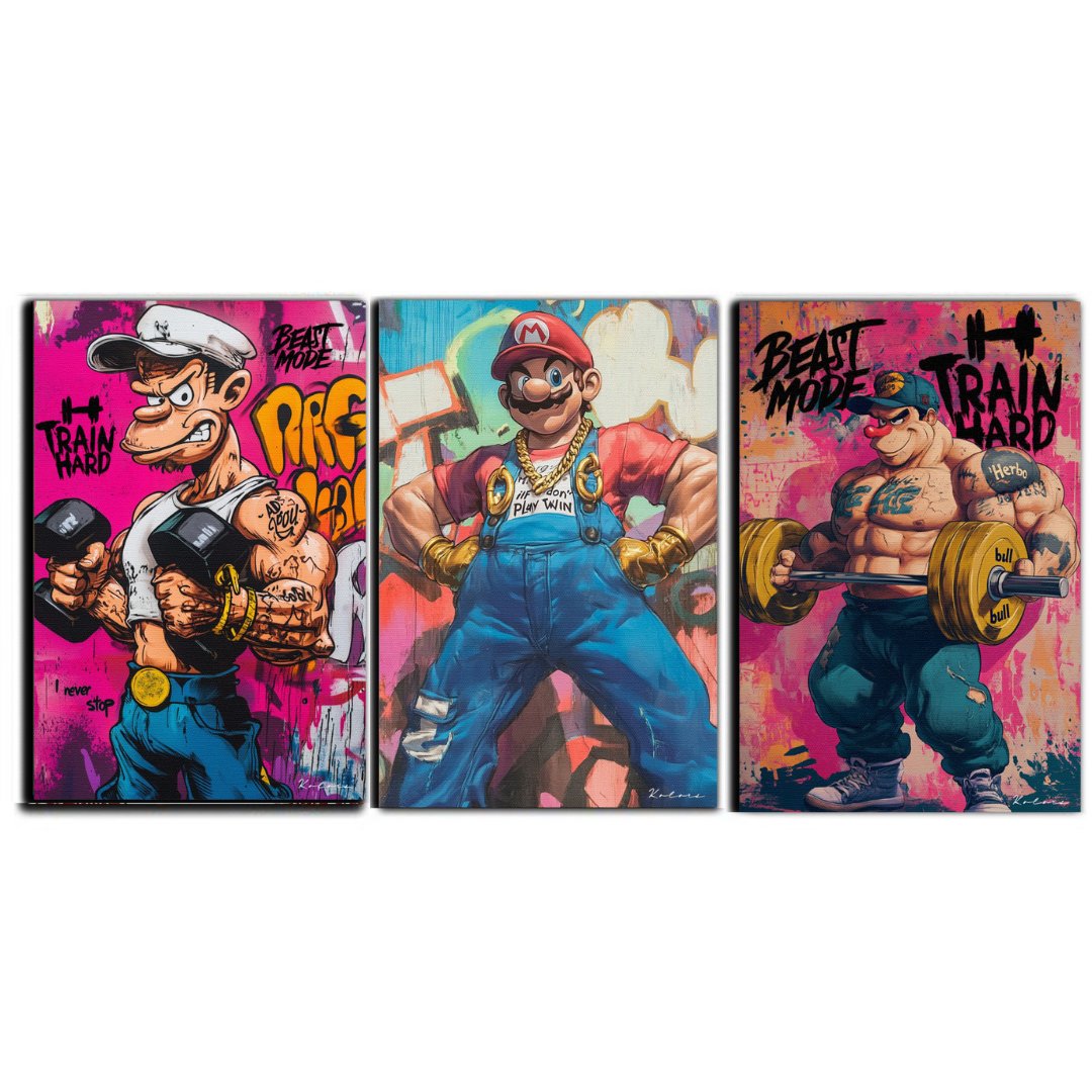 Tableaux décoratifs Pack - Héros en Mode Beast - kolors brand