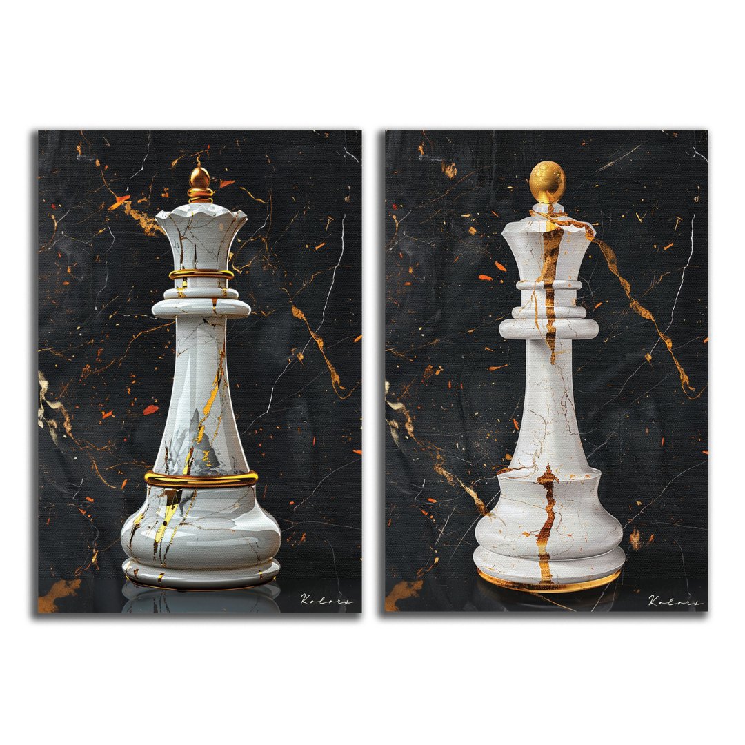 Tableaux décoratifs Pack - Jeu D'échecs - kolors brand