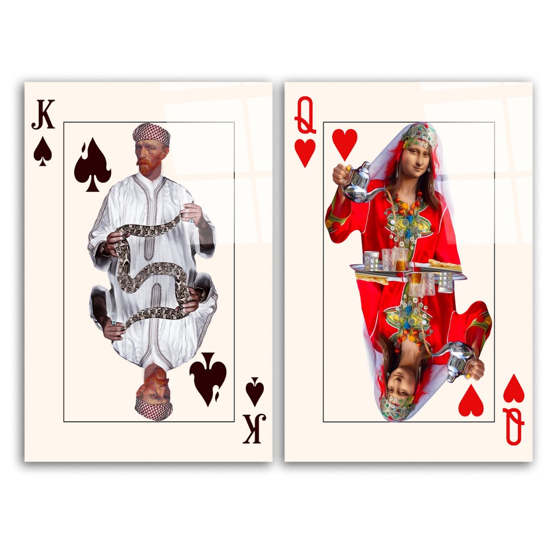 Tableaux décoratifs Pack - King Van x Queen Mona - kolors brand