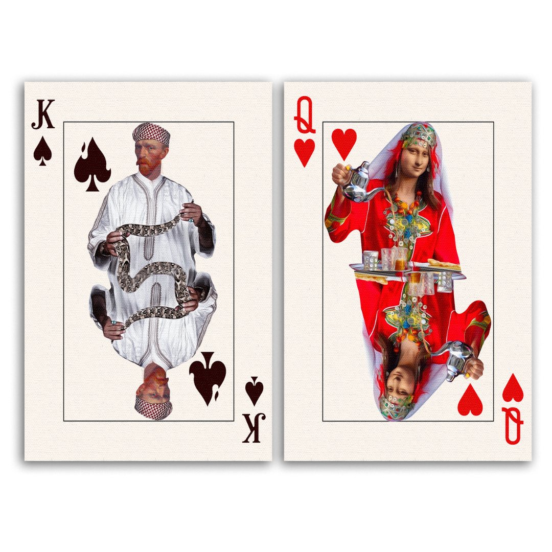 Tableaux décoratifs Pack - King Van x Queen Mona - kolors brand