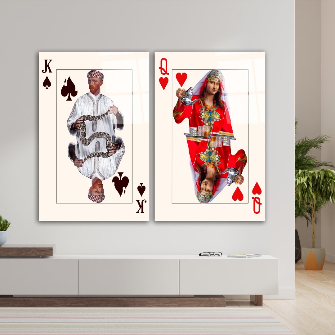 Tableaux décoratifs Pack - King Van x Queen Mona - kolors brand
