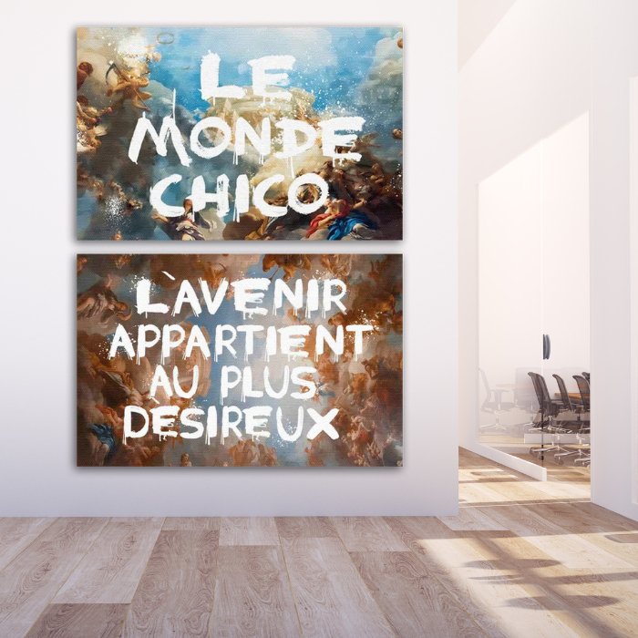 Tableaux décoratifs Pack - Le monde Chico Duo - kolors brand