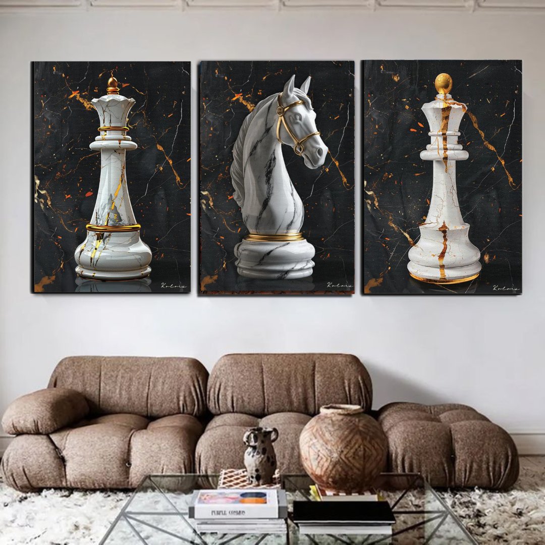 Tableaux décoratifs Pack - Le Trio Gagnant - kolors brand