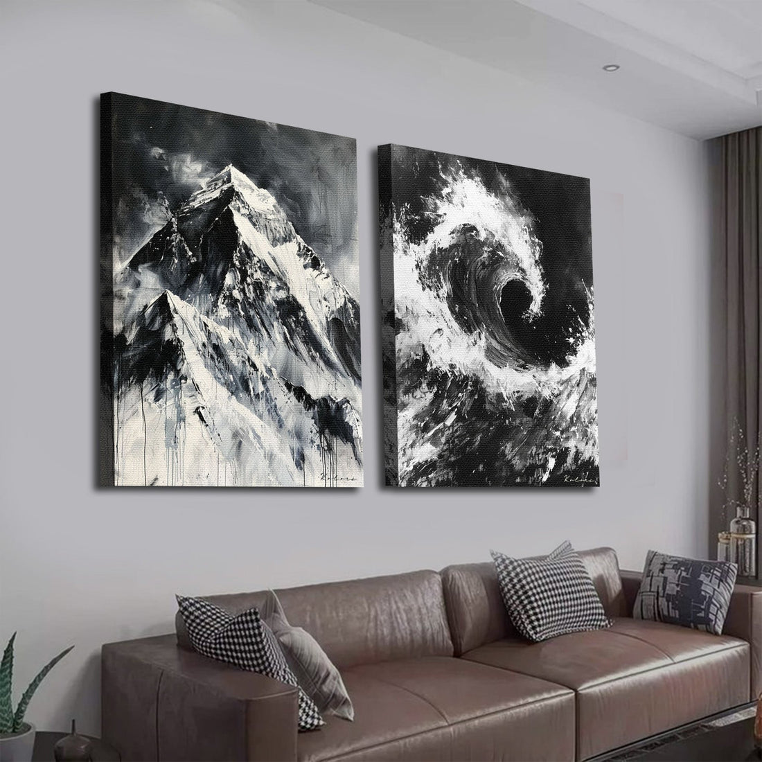 Tableaux décoratifs Pack - Nature Abstraite - kolors brand