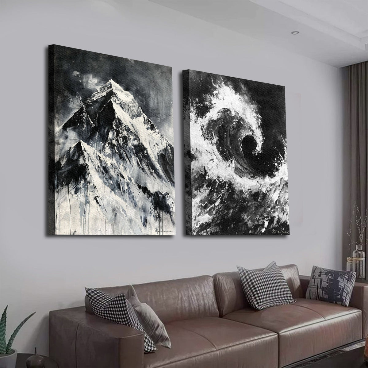 Tableaux décoratifs Pack - Nature Abstraite - kolors brand