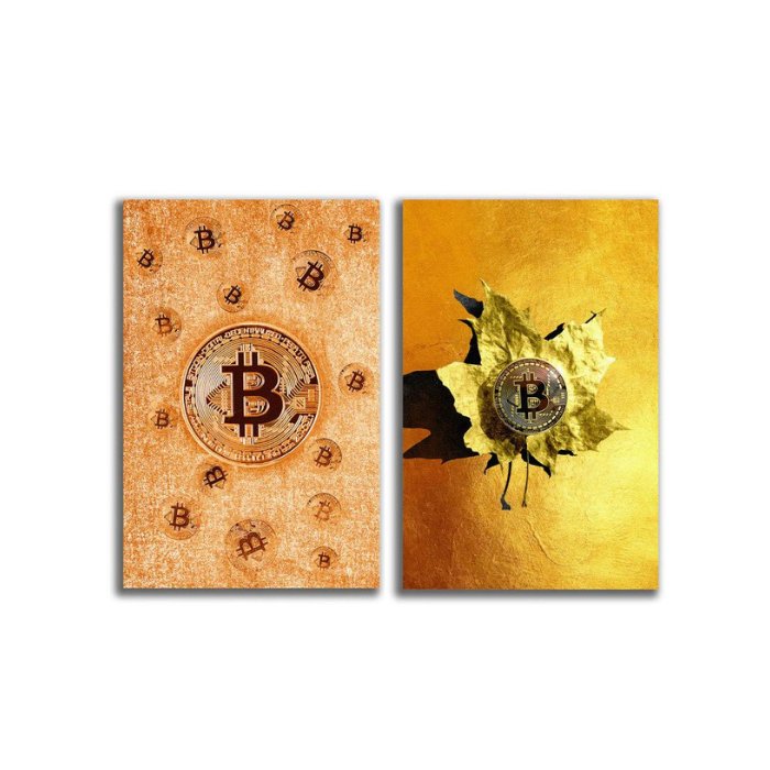 Tableaux décoratifs Pack - Puissance BTC Duo - kolors brand