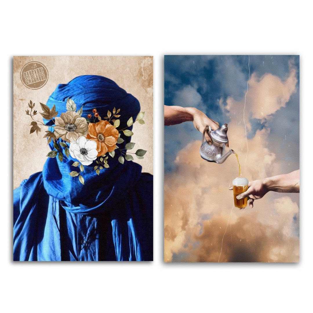 Tableaux décoratifs Pack - Sahara Duo - kolors brand