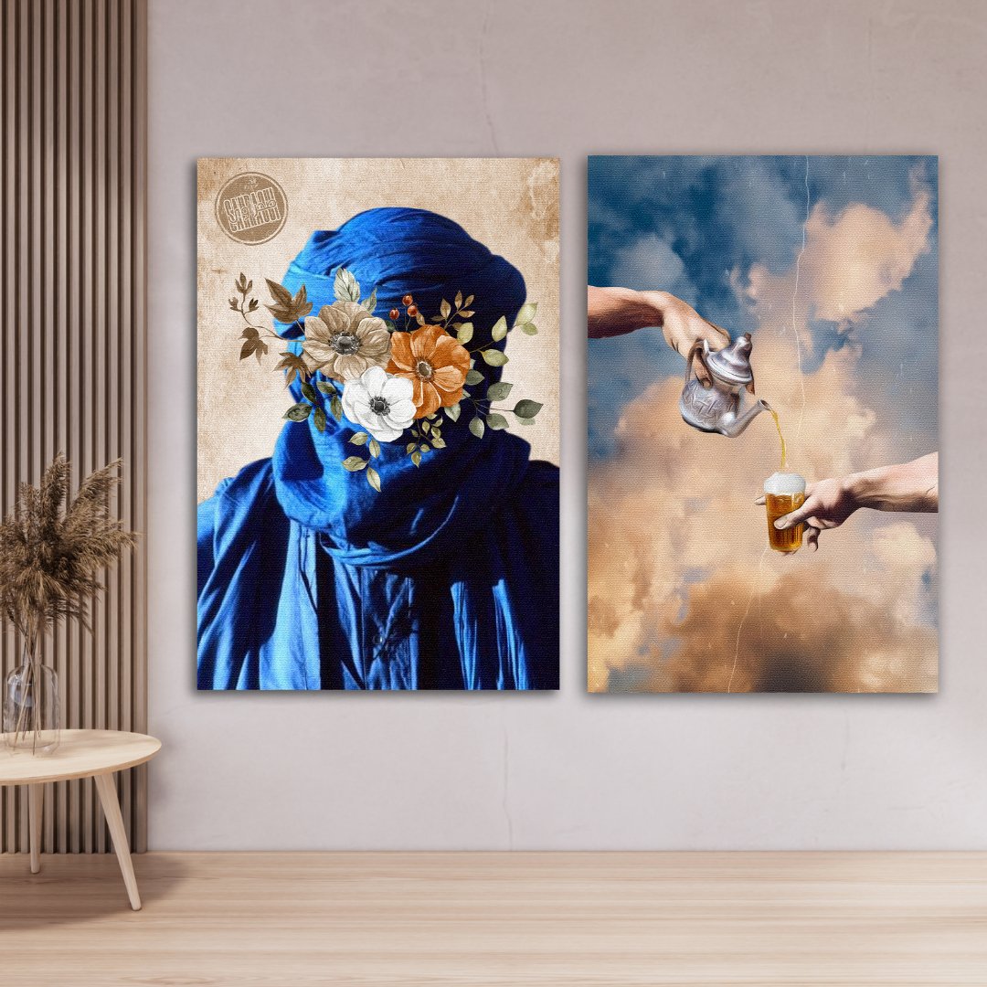 Tableaux décoratifs Pack - Sahara Duo - kolors brand
